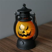 GCVIZUSO Halloween Lights,Halloween Decoration Indoor, Halloween LED Lantern Decoration Party LED Lights Oil Lamp